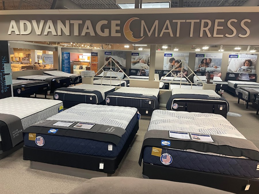 Advantage Mattress Sleep Center at Turk Furniture storefront