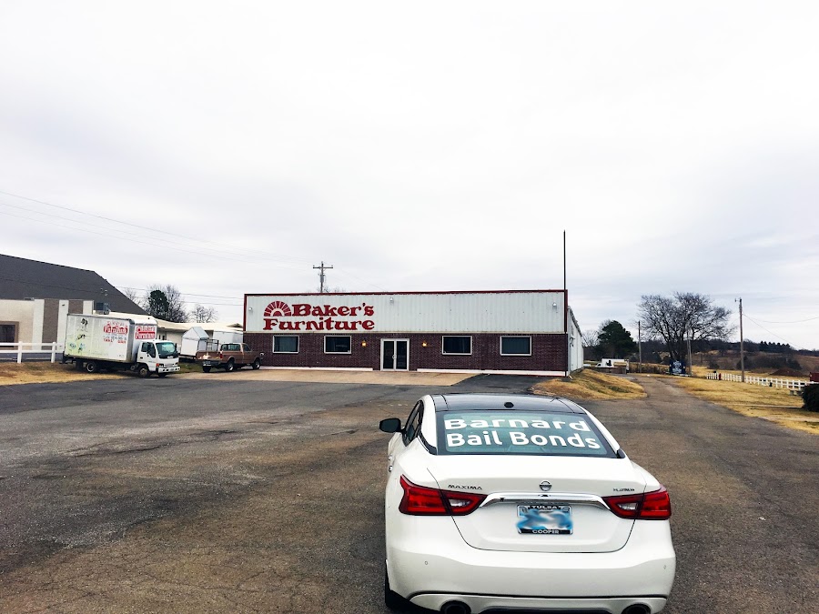 Baker's Furniture storefront
