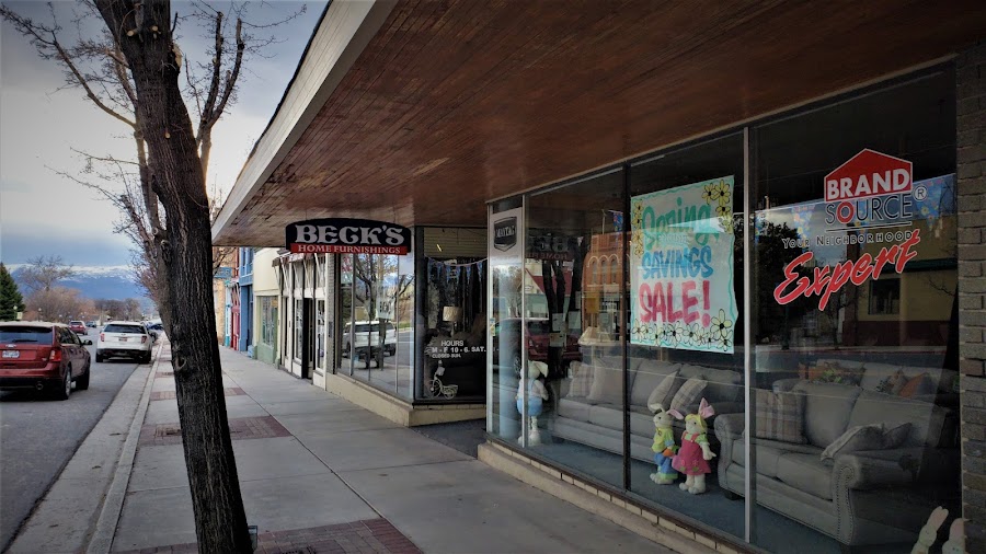 Beck's Home Furnishings storefront
