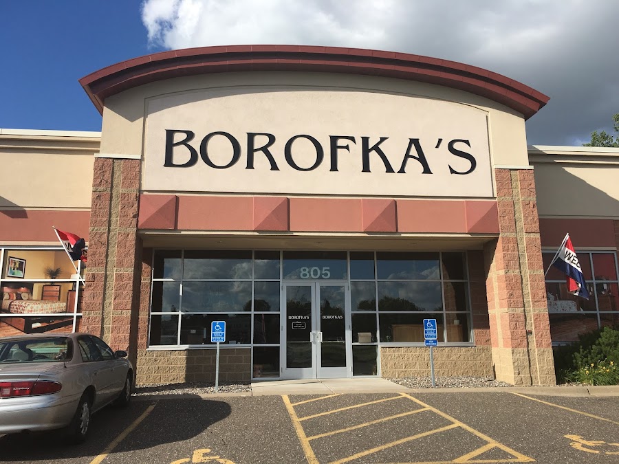 Borofka's Furniture Clearance Center storefront