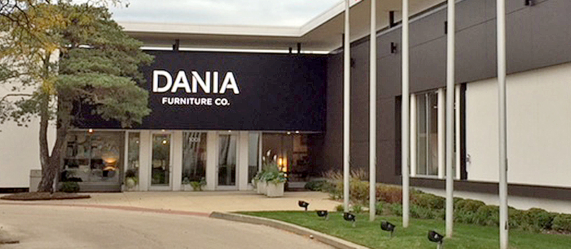 Dania Furniture storefront