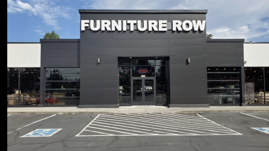 Furniture Row Center storefront