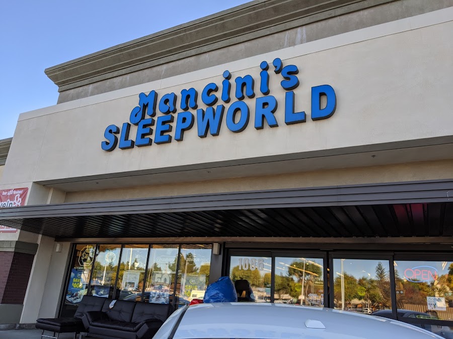 Mancini's Sleepworld San Jose storefront