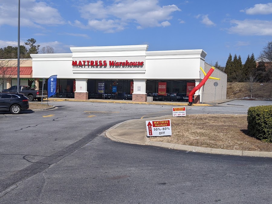Mattress Warehouse storefront