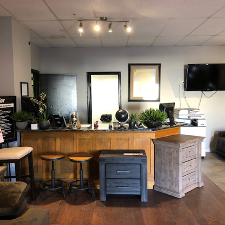 Mor Furniture for Less Warehouse storefront