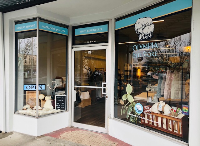 Olympia Bed Store storefront