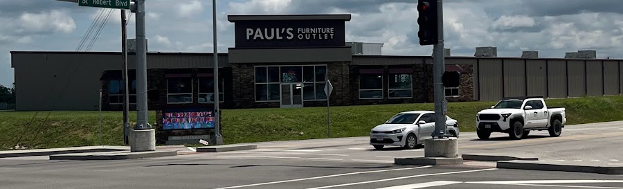 Paul's Furniture Outlet Of Saint Robert storefront