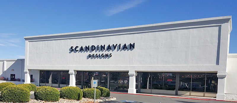 Scandinavian Designs Furniture storefront