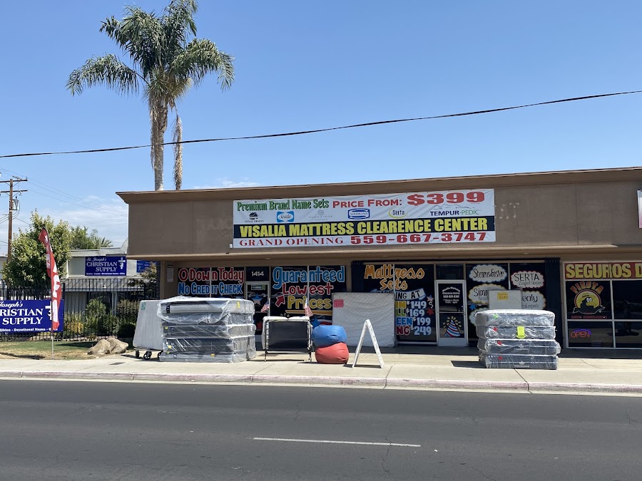 Visalia Mattress & Furniture Clearance Center - Mattress Clearance Store & Furniture Store storefront
