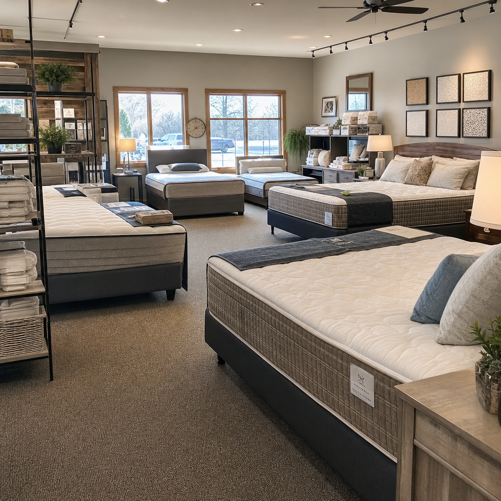 Best Mattress Stores in Annandale, Minnesota [2026 Guide], showroom interior
