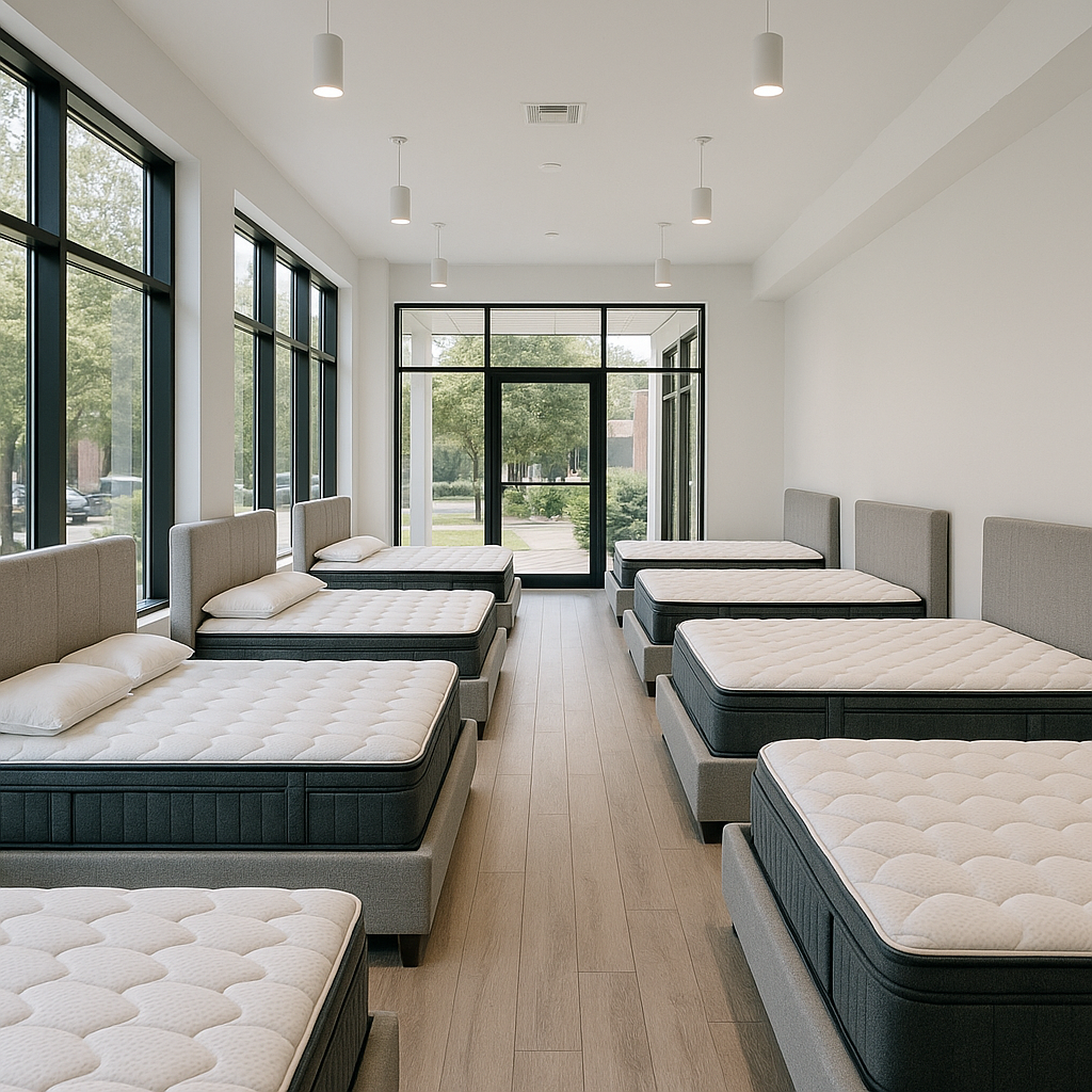 Best Mattress Stores in Austin, Texas [2025 Guide] — showroom image