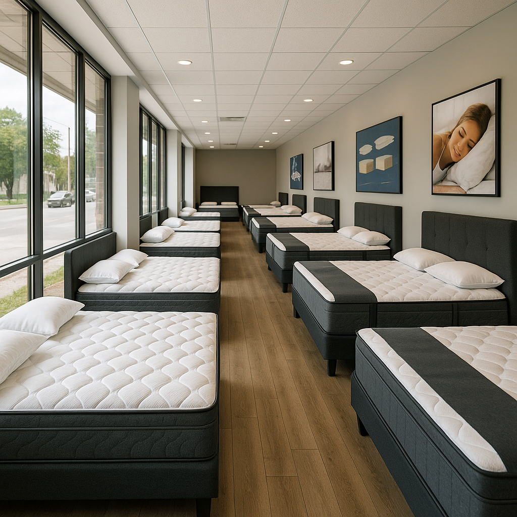 Best Mattress Stores in Bowling Green, Kentucky [2025 Guide] — showroom image
