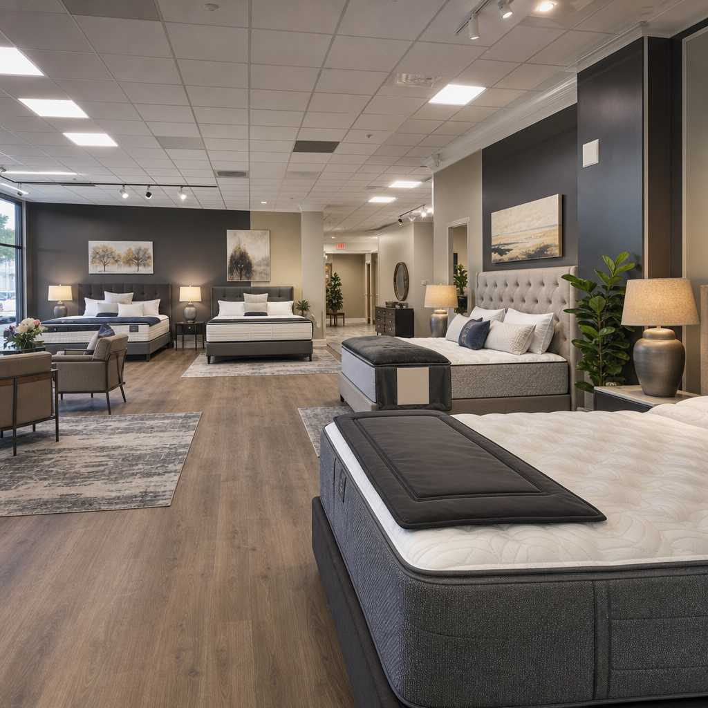 Best Mattress Stores in Brunswick, Georgia [2026 Guide], showroom interior