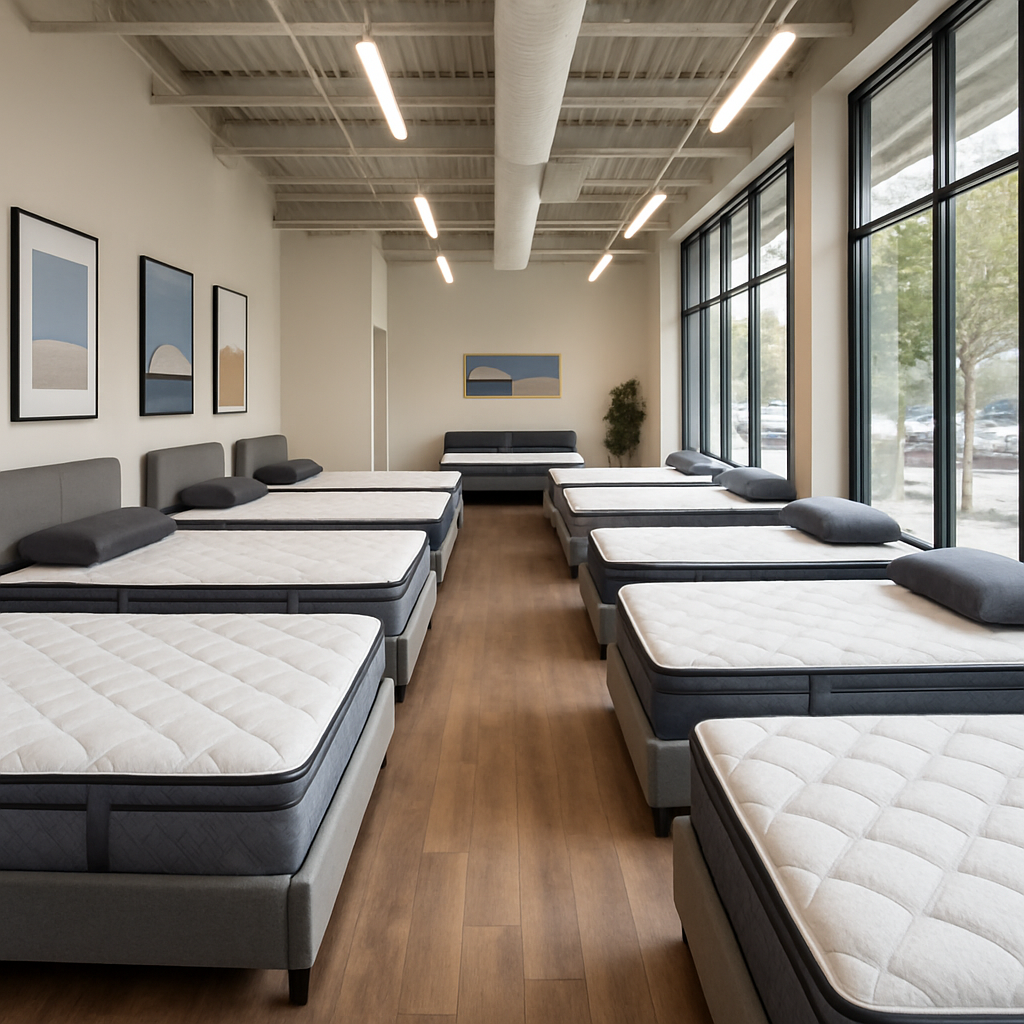 Best Mattress Stores in Burlington, North Carolina [2026 Guide] — showroom image