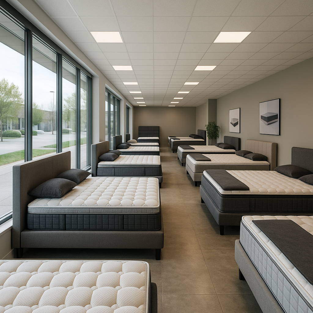 Best Mattress Stores in Canton, Ohio [2026 Guide] — showroom image