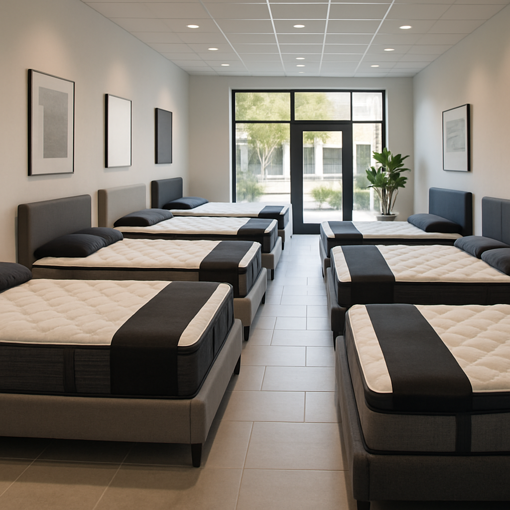 Best Mattress Stores in Charlotte, North Carolina [2025 Guide] — showroom image