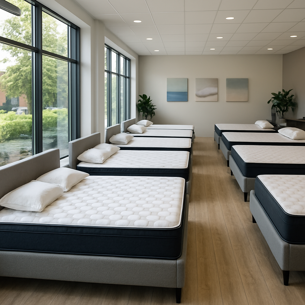 Best Mattress Stores in Cincinnati, Ohio [2025 Guide] — showroom image