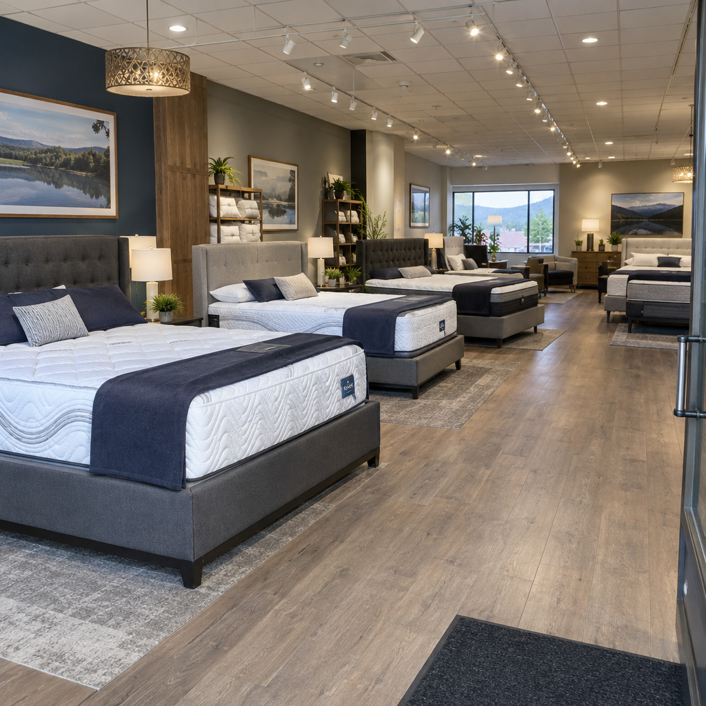 Best Mattress Stores in Danbury, Connecticut [2026 Guide], showroom interior