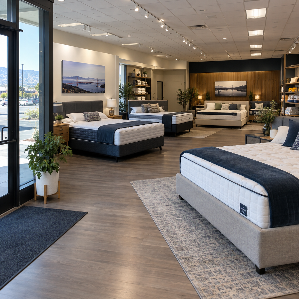 Best Mattress Stores in Fremont, California [2026 Guide], showroom interior