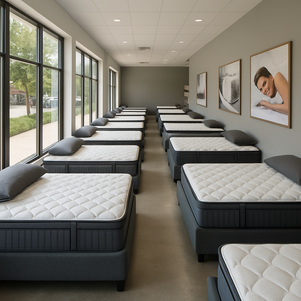 Best Mattress Stores in Greensboro, North Carolina [2025 Guide] — showroom image