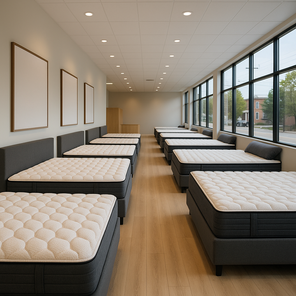Best Mattress Stores in Greenville, North Carolina [2026 Guide] — showroom image