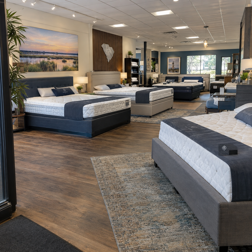 Best Mattress Stores in Hardeeville, South Carolina [2026 Guide], showroom interior