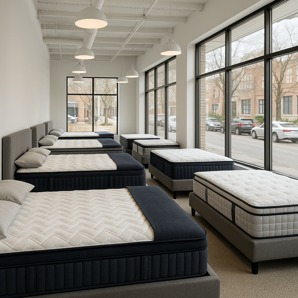 Best Mattress Stores in Houston, Texas [2025 Guide] — showroom image