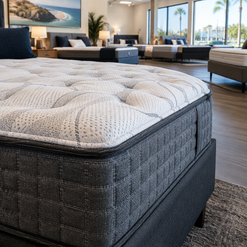 Best Mattress Stores in Irvine, California [2026 Guide], premium mattress display