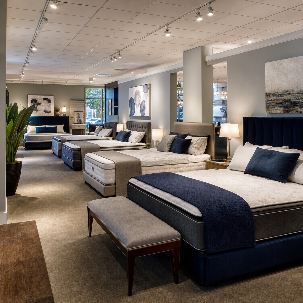 Best Mattress Stores in Lakewood, New York [2026 Guide], showroom interior
