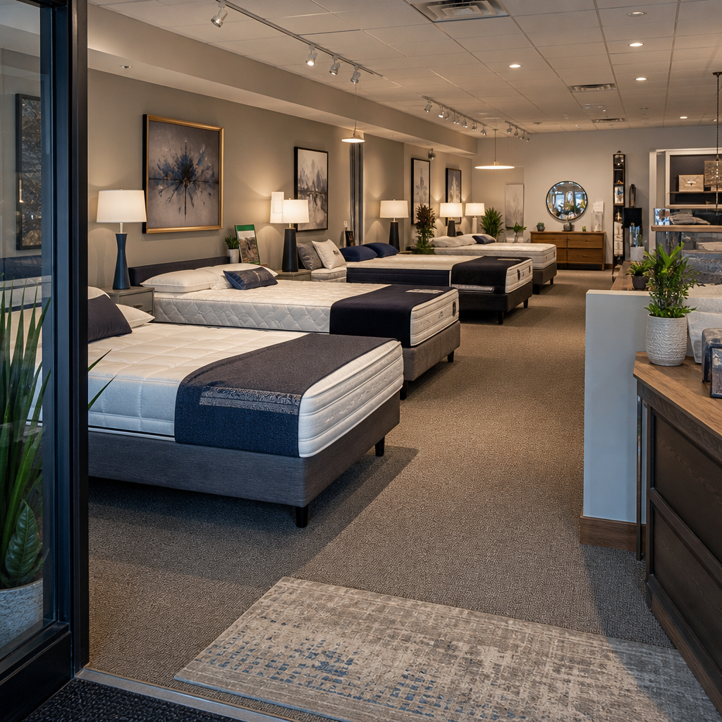 Best Mattress Stores in Lakewood, Washington [2026 Guide], showroom interior
