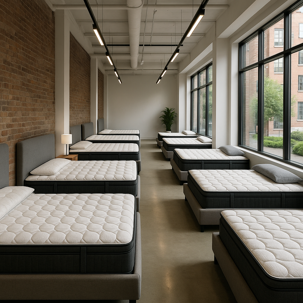 Best Mattress Stores in Louisville, Kentucky [2025 Guide] — showroom image