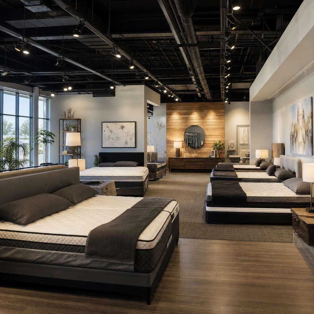 Best Mattress Stores in Maple Grove, Minnesota [2026 Guide], showroom interior