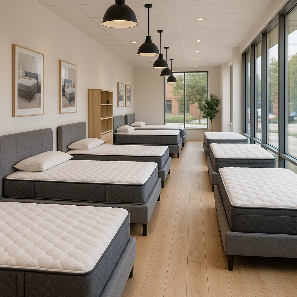 Best Mattress Stores in Massillon, Ohio [2026 Guide] — showroom image