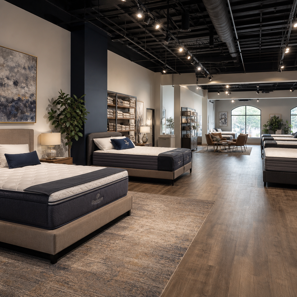 Best Mattress Stores in Matthews, North Carolina [2026 Guide], showroom interior