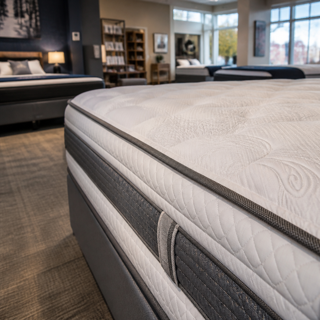 Best Mattress Stores in Mentor, Ohio [2026 Guide], premium mattress display