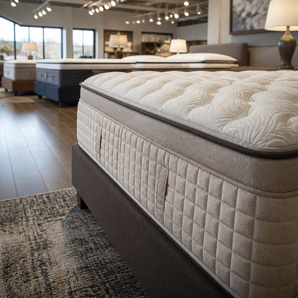 Best Mattress Stores in Moline, Illinois [2026 Guide], premium mattress display