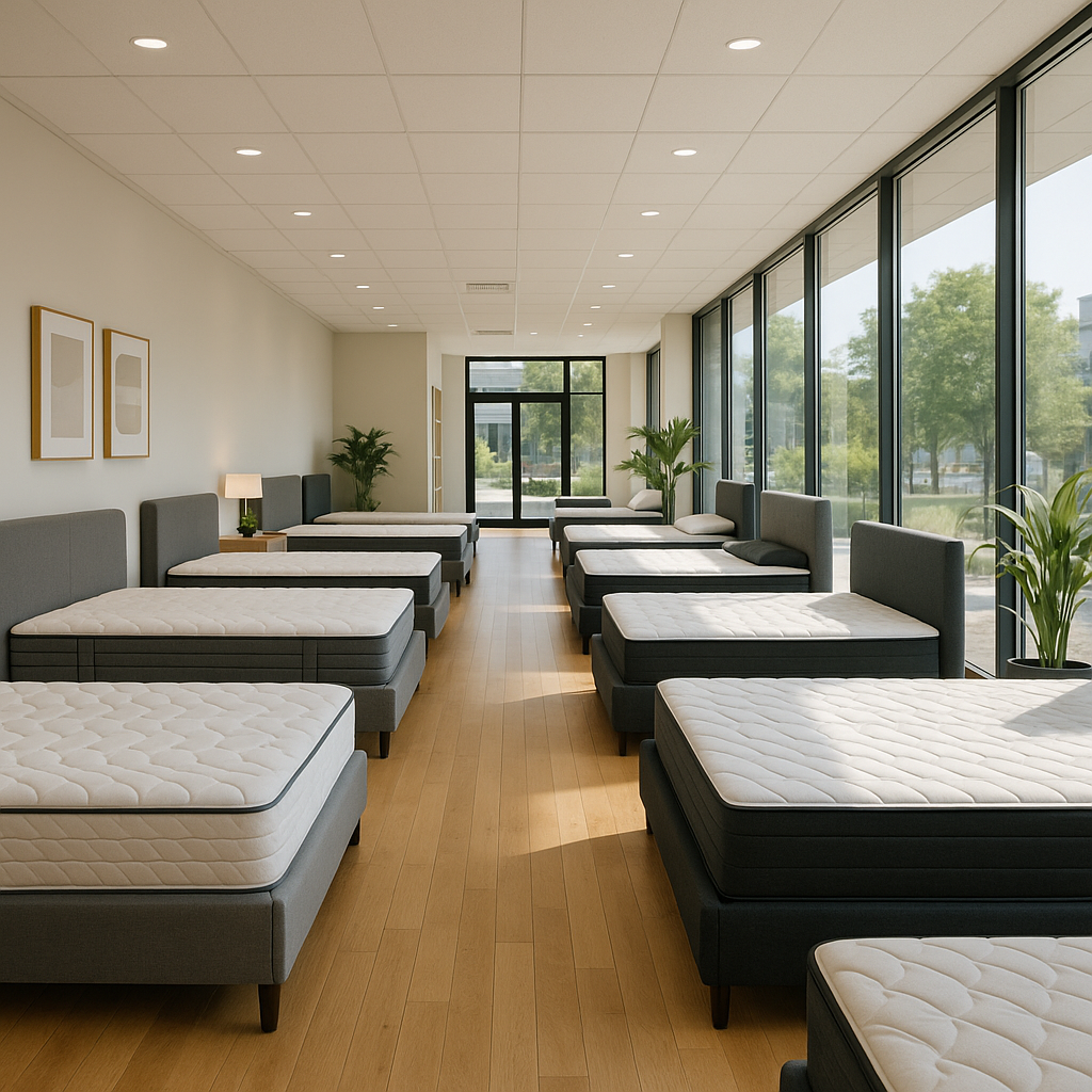 Best Mattress Stores in Nashua, New Hampshire [2026 Guide] — showroom image