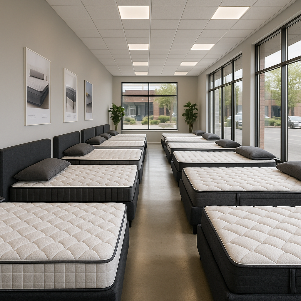 Best Mattress Stores in New Bern, North Carolina [2026 Guide] — showroom image
