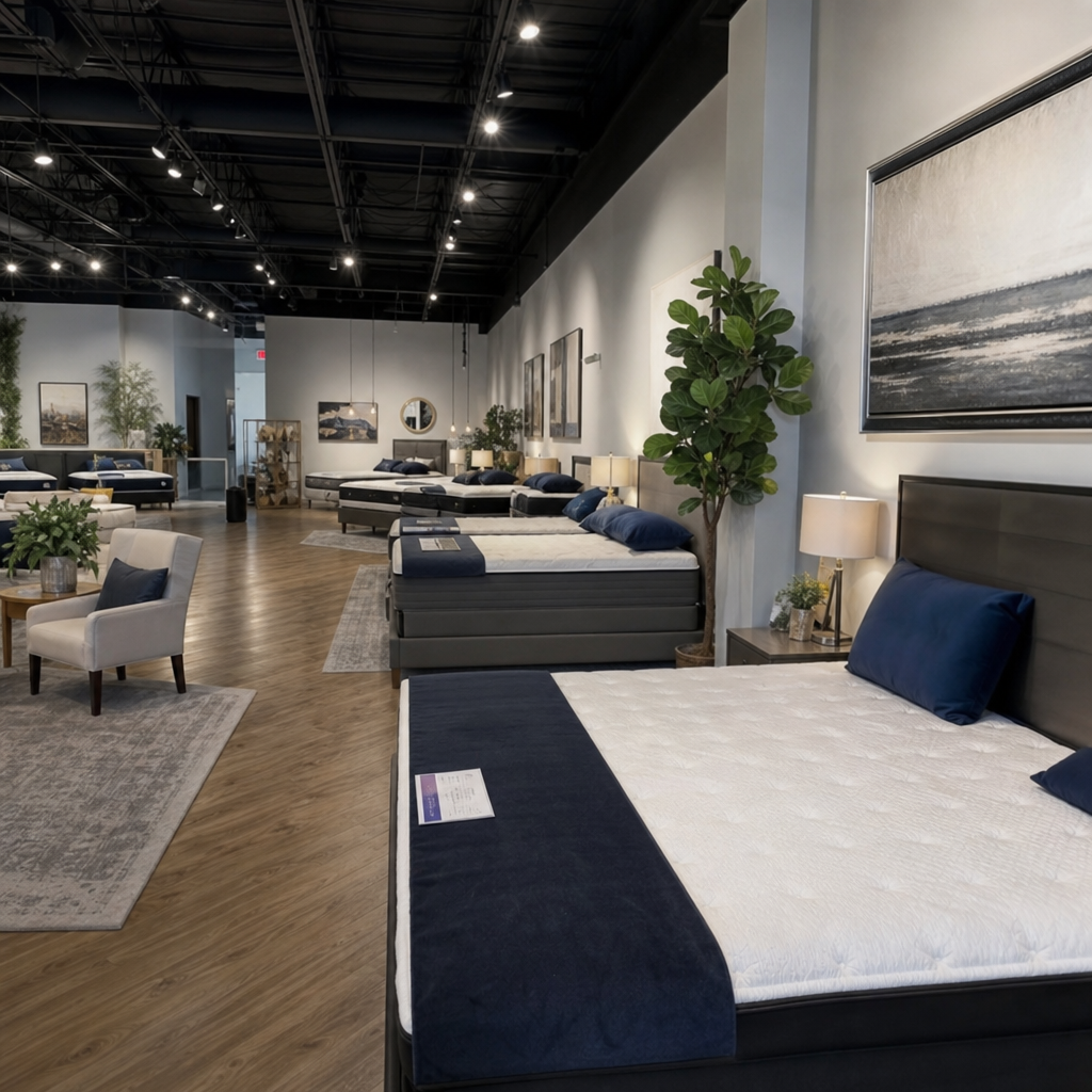 Best Mattress Stores in Pasadena, Texas [2026 Guide], showroom interior