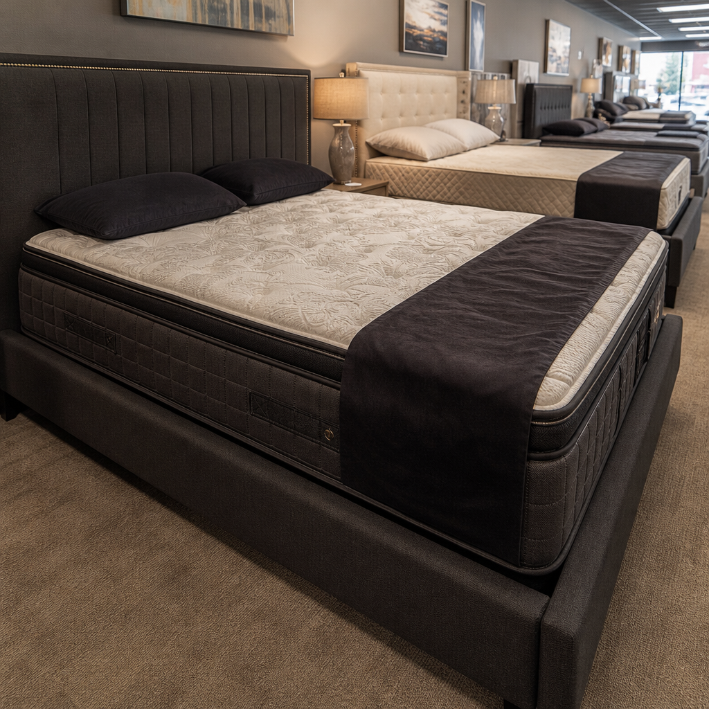 Best Mattress Stores in Pueblo, Colorado [2026 Guide], mattress showroom aisle