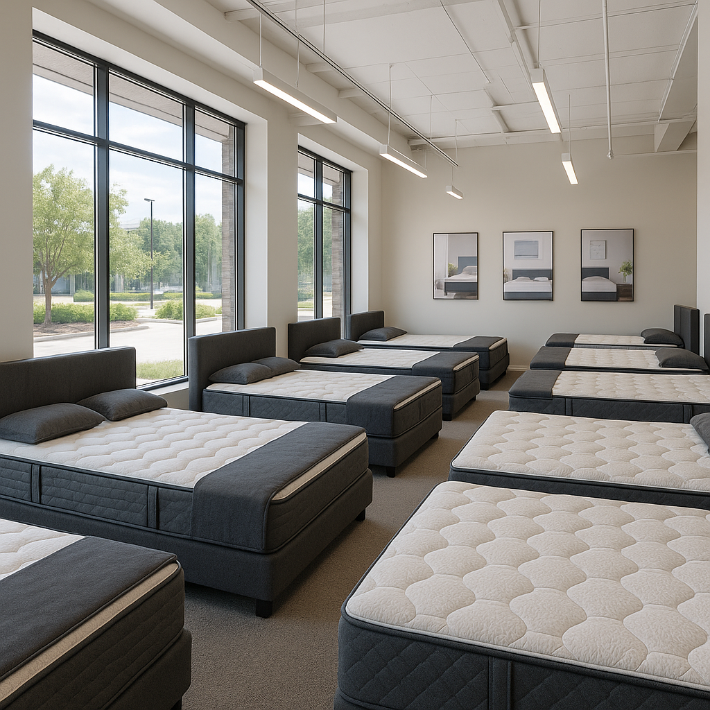 Best Mattress Stores in Roanoke, Virginia [2026 Guide] — showroom image