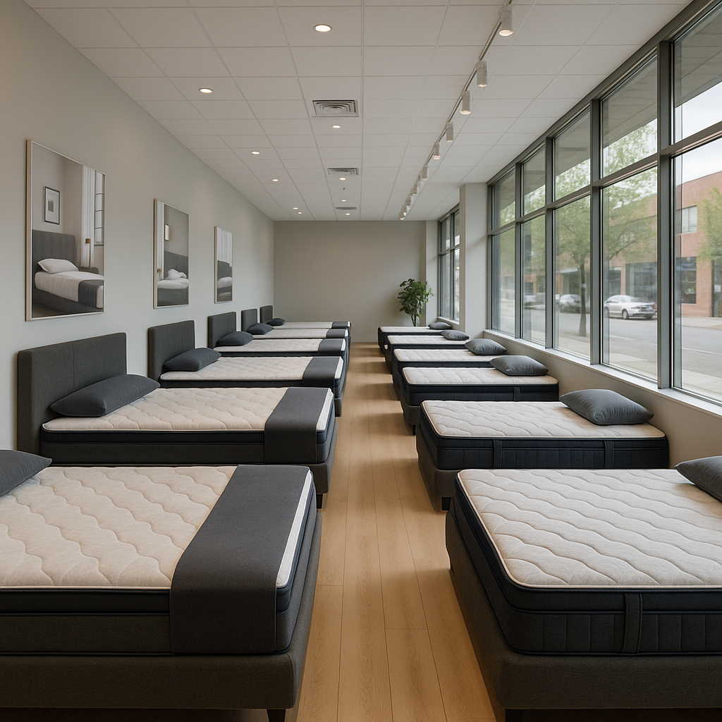 Best Mattress Stores in Saginaw, Michigan [2026 Guide] — showroom image