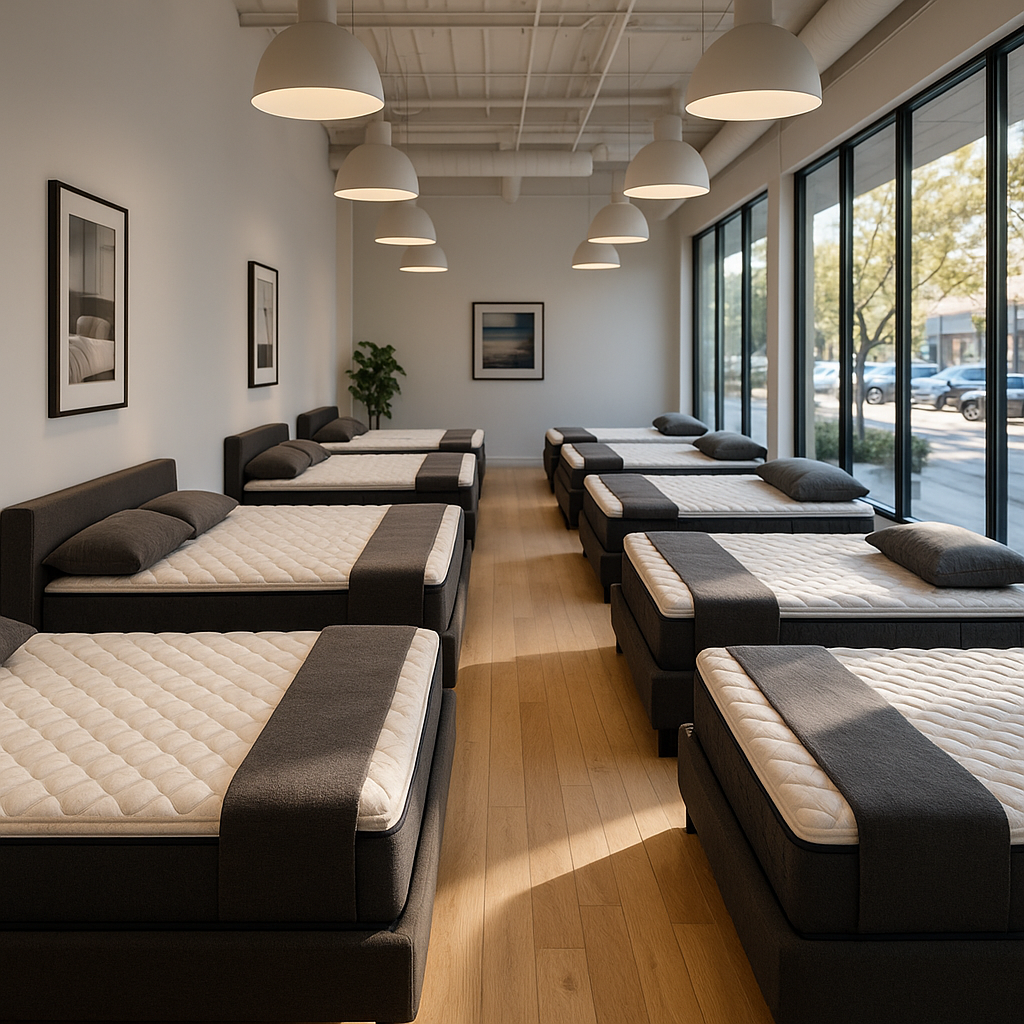 Best Mattress Stores in Santa Ana, California [2026 Guide] — showroom image