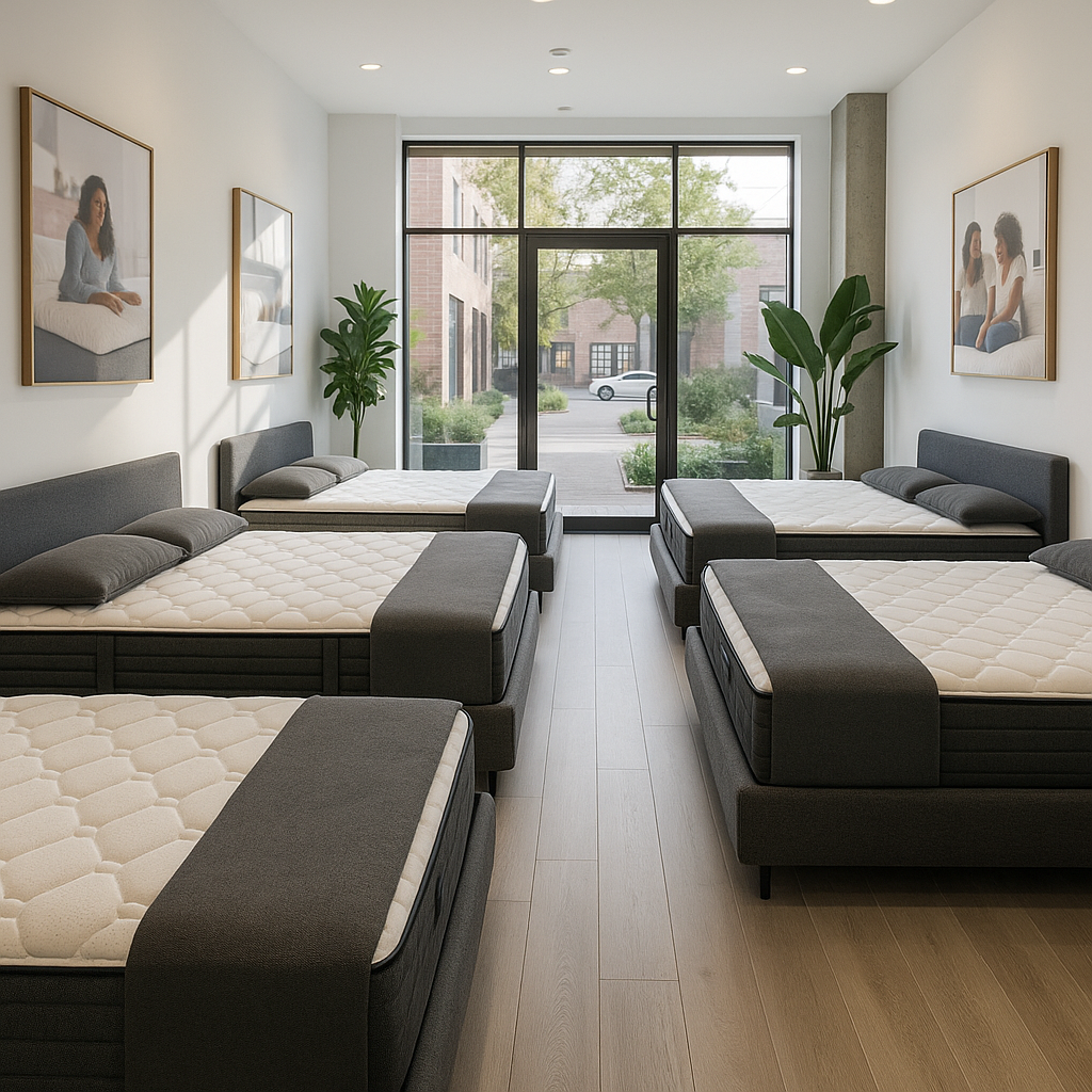 Best Mattress Stores in Shelby Township, Michigan [2026 Guide] — showroom image