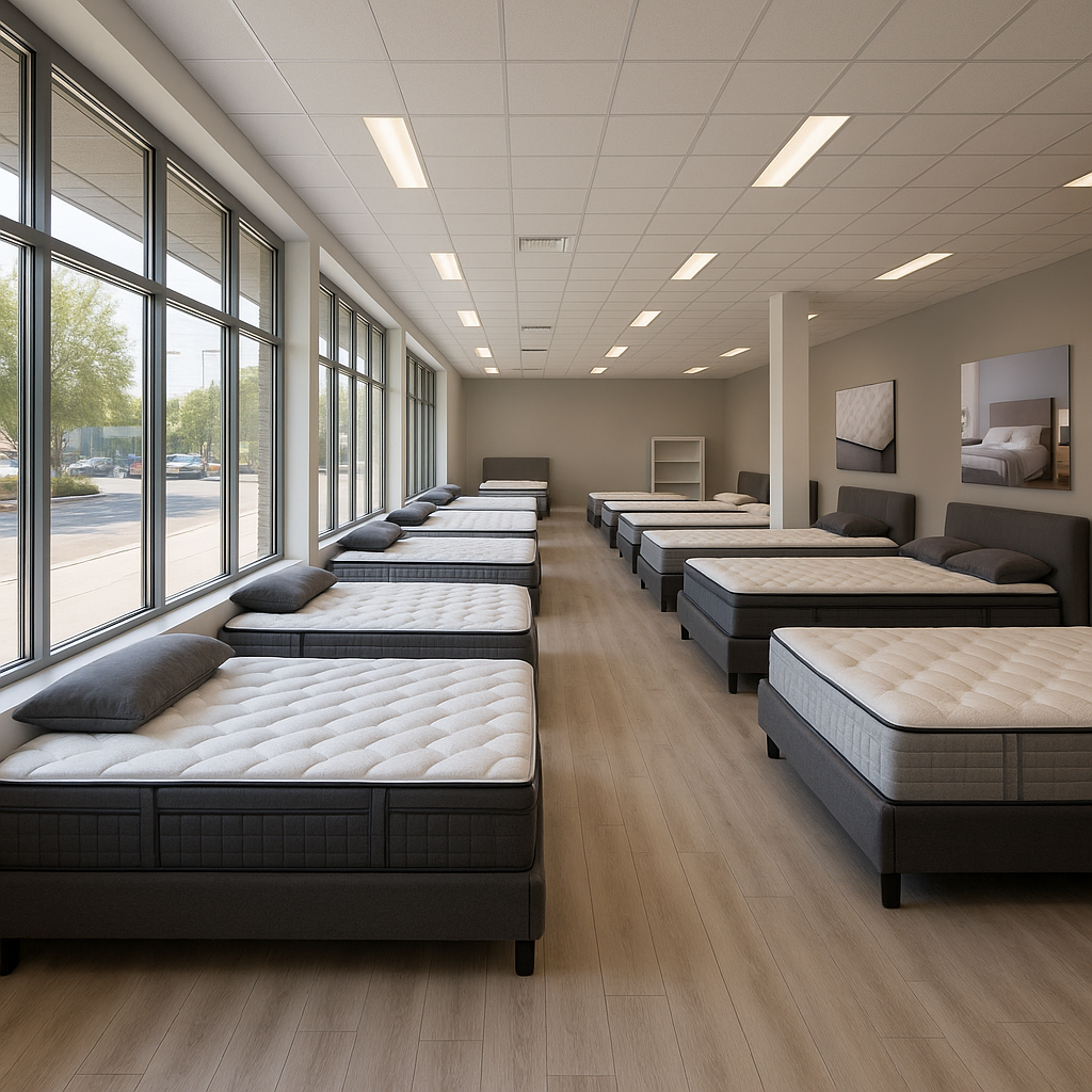 Best Mattress Stores in Tampa, Florida [2025 Guide] — showroom image
