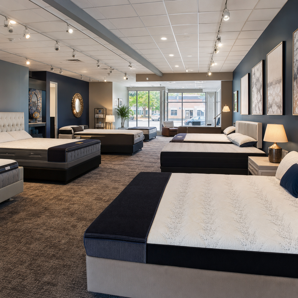 Best Mattress Stores in Valparaiso, Indiana [2026 Guide], showroom interior