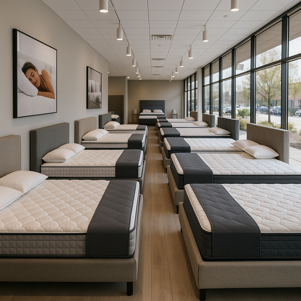 Best Mattress Stores in Wake Forest, North Carolina [2026 Guide] — showroom image