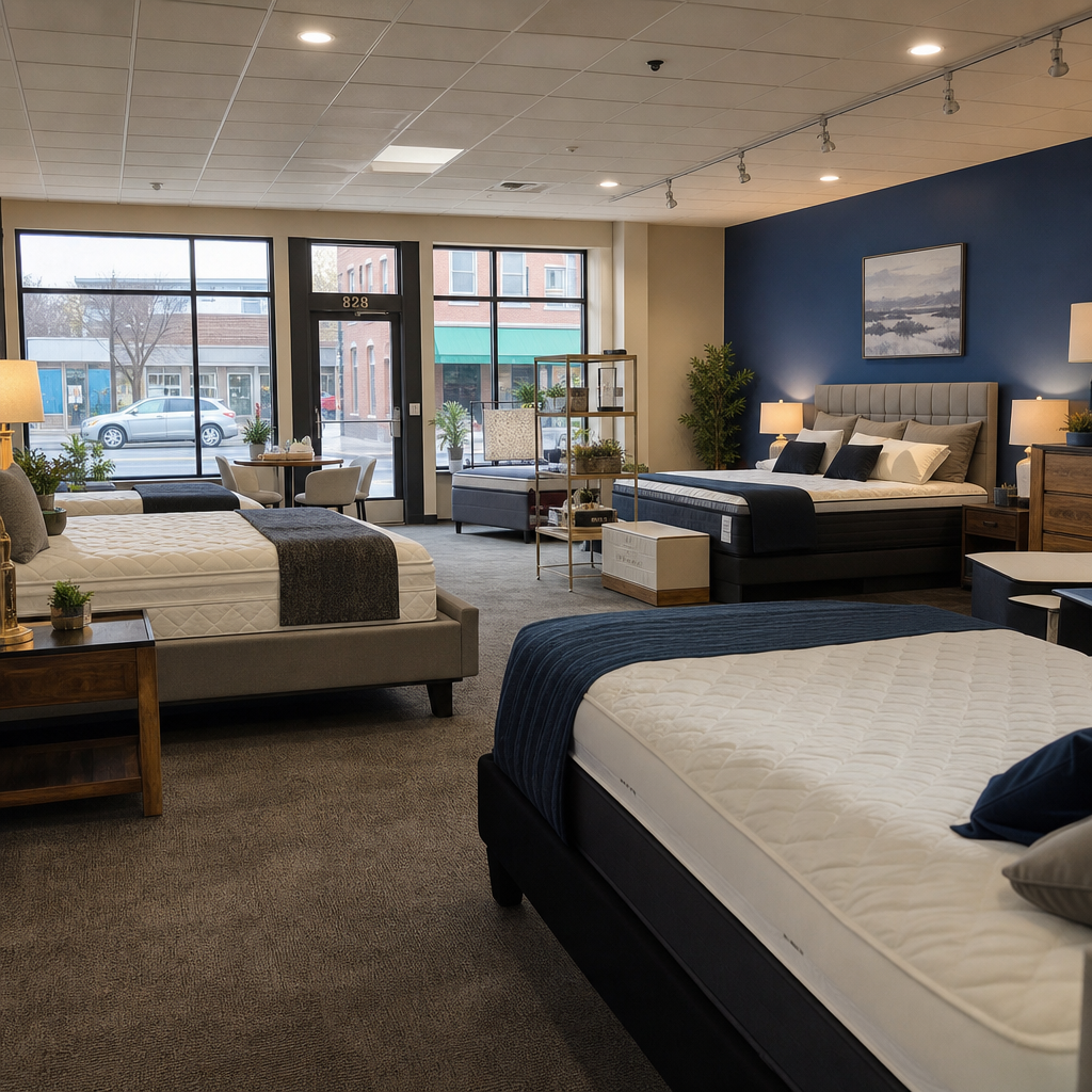 Best Mattress Stores in Warren, Pennsylvania [2026 Guide], showroom interior